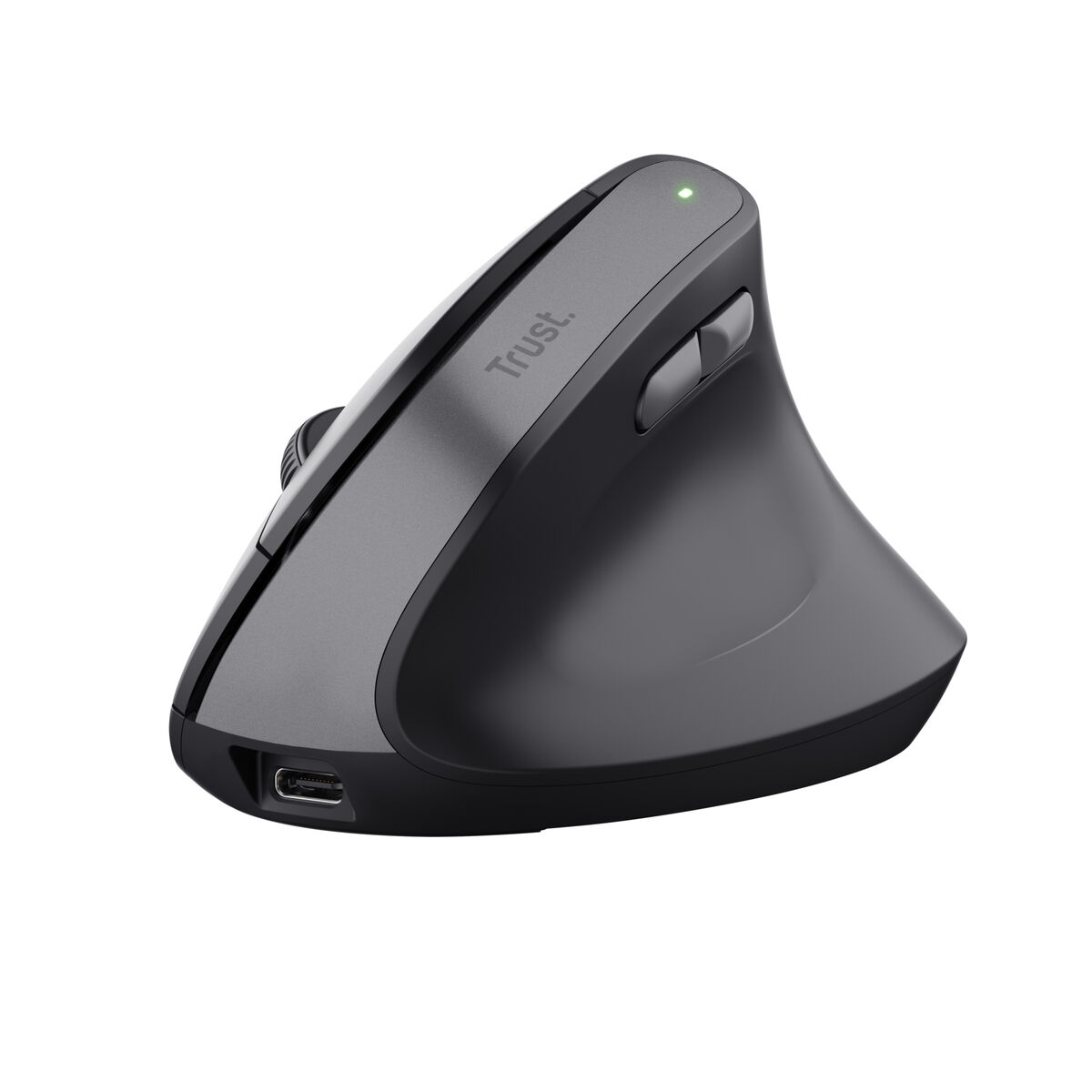 Ratón Ergonómico Óptico Trust Bayo II Negro